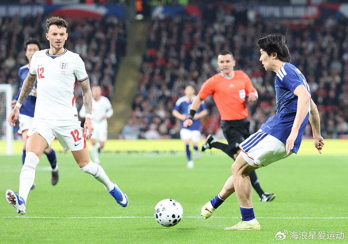 日本队温布利球场爆冷击败英格兰创亚洲新纪录